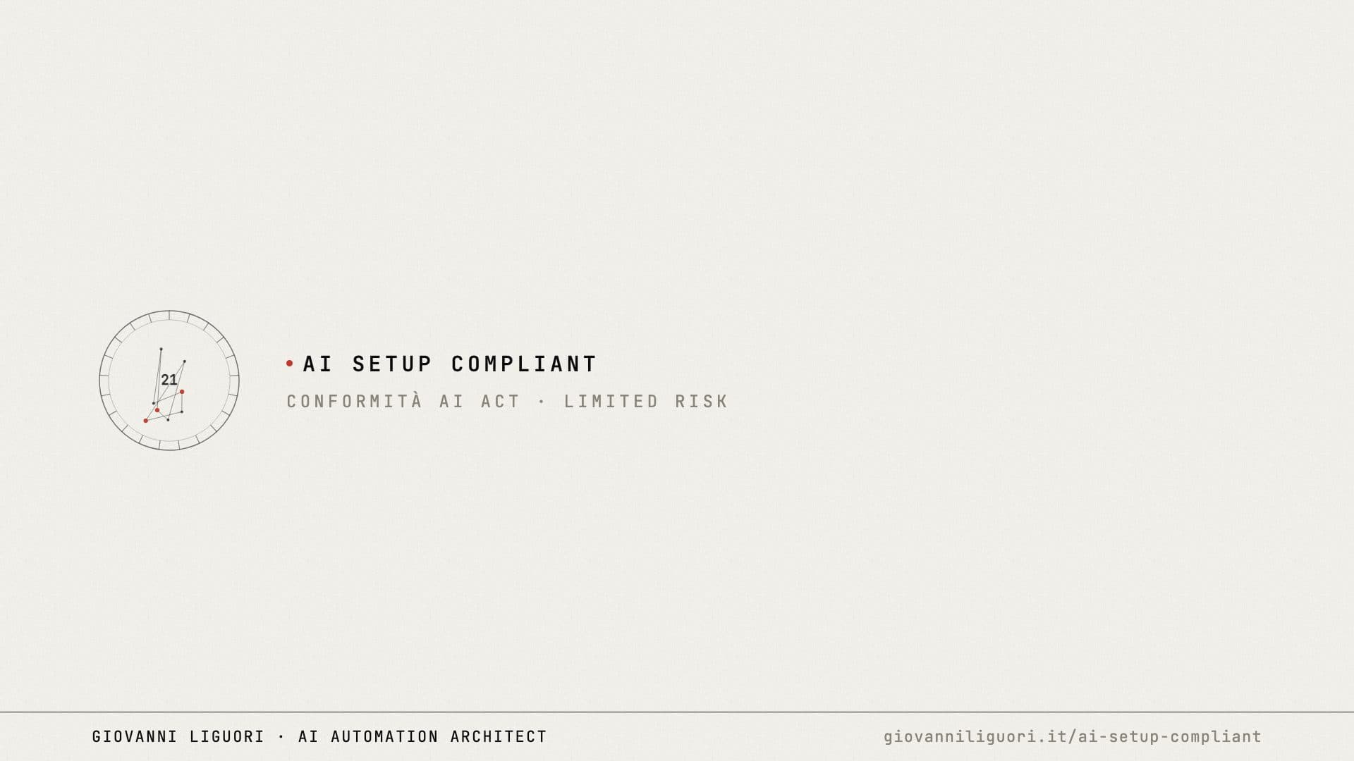 AI Setup Compliant: cosa cambia il 2 agosto 2026 per chi usa l'AI nel lavoro